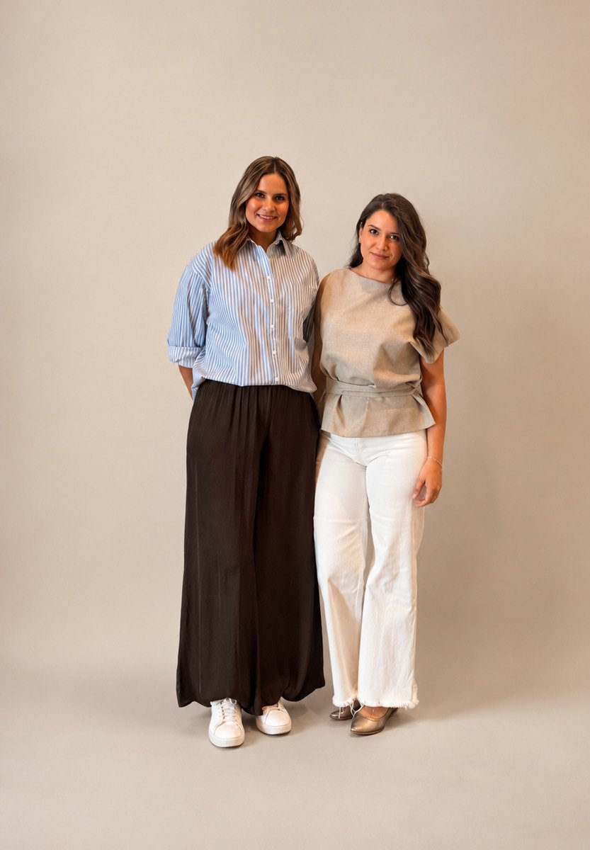Karla Elizalde y Fátima Hernández, fundadoras de ELHE Interiorismo en Guadalajara